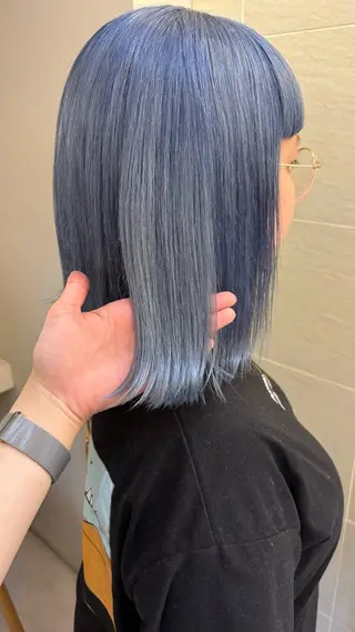 ミディアム カラー サイトウ ナミ /無料カットモデルのヘアスタイル