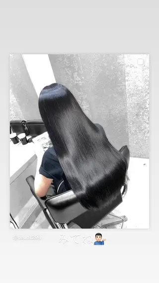 ロング GO TODAY シェアサロン 新宿Aura店所属・佐藤 高徳のヘアスタイル