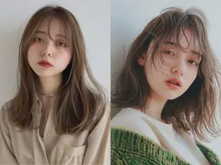 ミディアム 🌜 Lulu 🌛 公式/大通のヘアスタイル