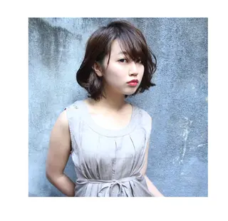 ショート カラー vato マンツーマンサロンのヘアスタイル