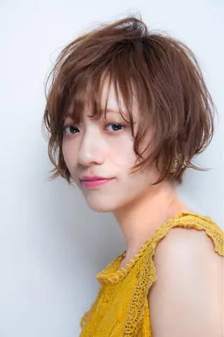 ショート カラー RESBORN所属・長岡 大偉のヘアスタイル