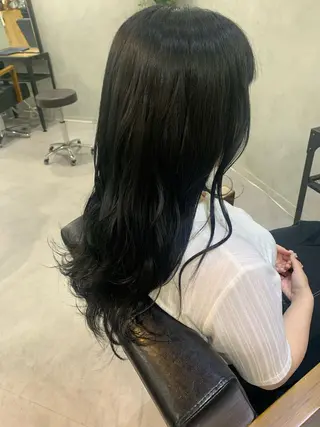 セミロング ACT仙台店所属・lena🎀 透明感カラー/韓国風のヘアスタイル