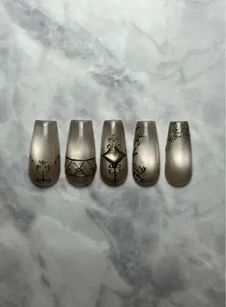ネイル 7nail所属・なんば7nail YUZUHAのネイルデザイン