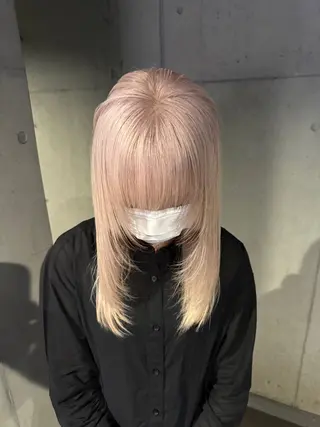 ロング カラー レイヤー/ ブリーチ/だいちのヘアスタイル