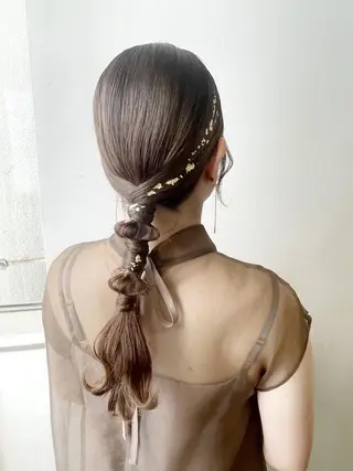 ロング Hair Salon BOTTOMS所属・✨透明感ケアカラー✨ 長野ゆきなのヘアスタイル