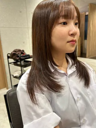 ミディアム 宮之本 峻也のヘアスタイル