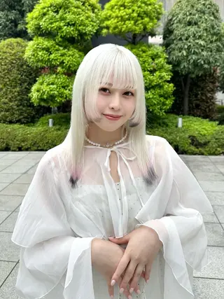 ロング カラー 🪞ダメージレス艶 🪞れいのヘアスタイル
