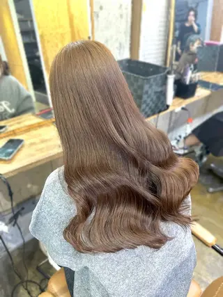 ロング カラー ︎︎カイ ミズキ 🐰𝜗𝜚のヘアスタイル