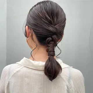 ヘアアレンジ 小濱 拓也のヘアスタイル