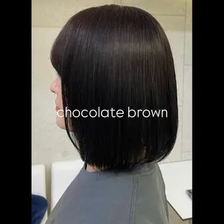 ミディアム カラー タジリ アヤセのヘアスタイル