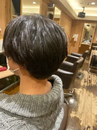 メンズ AIRFLOW WITH THE GARDEN所属・横野 朱音のヘアスタイル