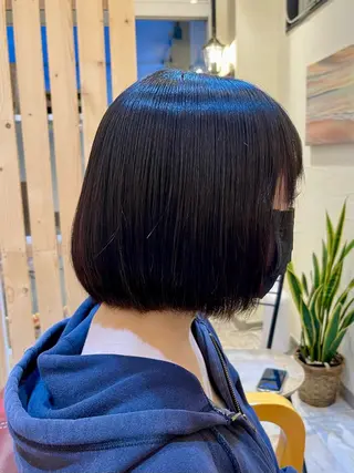 セミロング 🍭透明感カラー 志賀拓海🍬🌈のヘアスタイル