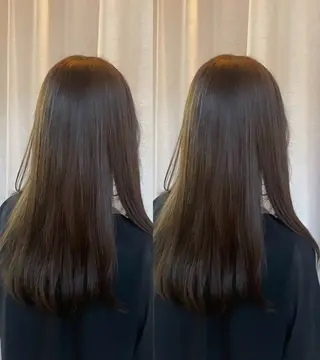 セミロング カラー 海/ 艶hair/雰囲気のヘアスタイル