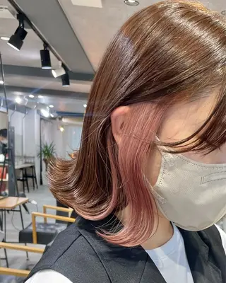 カラー 🌼ベージュ/暖色 🌼すずのヘアスタイル