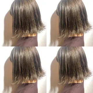 ミディアム カラー ♡美髪•艶髪♡砂川 なつきのヘアスタイル