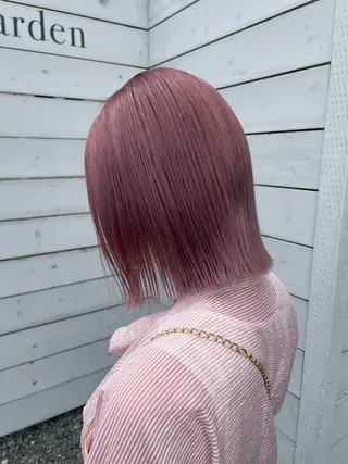 カラー 栗林 茉那のヘアスタイル