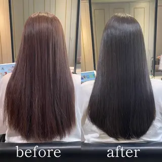 ロング 中島 淳成のヘアスタイル