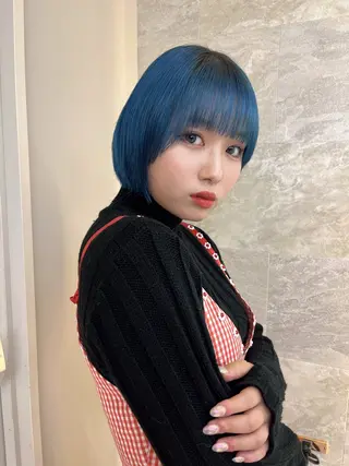 ショート カラー 池袋/似合わせ/縮毛 髪質改善【ugen】のヘアスタイル