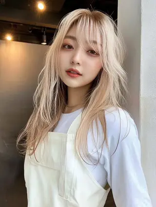 セミロング 誠也/唯一無二の ルーツカラーのヘアスタイル