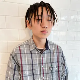 ショート カラー パーマ ヘアアレンジ メンズ キッズ ネイル マツエク・マツパ 中元 淳のヘアスタイル