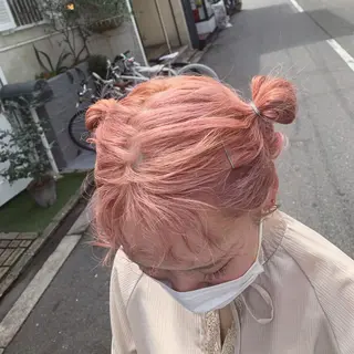 カラー ハッシュカット カシマハヤトのヘアスタイル