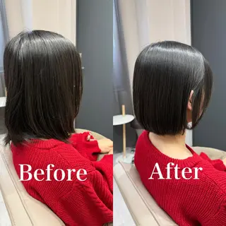 ショート ⭐️立川/縮毛矯正 /髪質改善⭐️のヘアスタイル