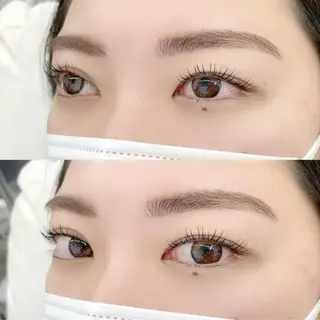 マツエク・マツパ アイブロウ Lino me. かとうのマツエク・マツパデザイン