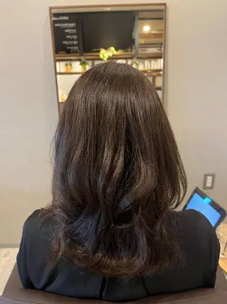 セミロング アルゴ八潮所属・Argo mikiのヘアスタイル