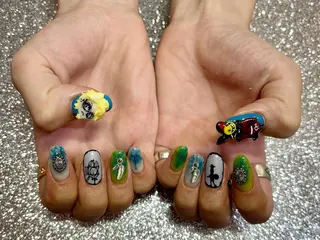 ミディアム ネイル 柏ネイルサロン NAIL FOCUSのネイルデザイン