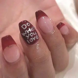 ネイル 長瀬 瑠霞のネイルデザイン