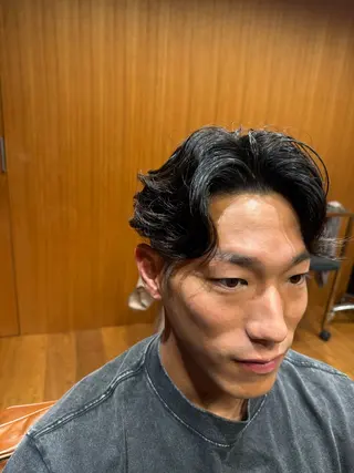 パーマ メンズ Kaz. 薬院/平尾のヘアスタイル