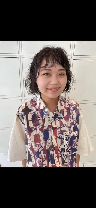 ショート パーマ 鶴岡で縮毛矯正なら お任せ！ハヤシナオミのヘアスタイル