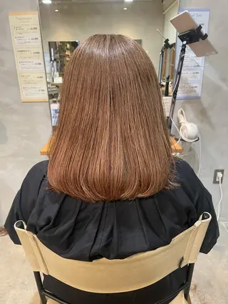 ロング 笹川 桃歌のヘアスタイル