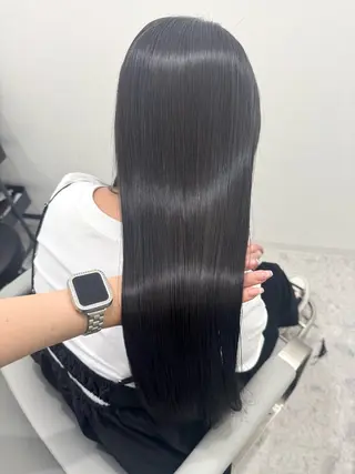 ロング 💎縮毛矯正/透明感 カラー💎椎葉みひろのヘアスタイル