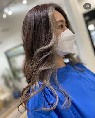 セミロング glow upby24忠岡所属・Koide Syujiのヘアスタイル