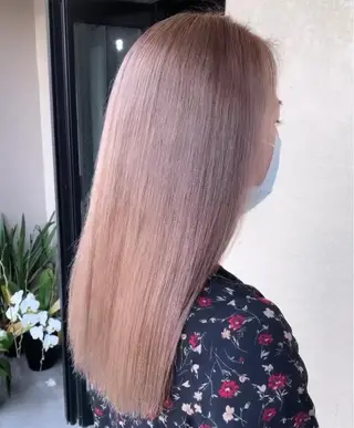 ロング カラー 🌈艶ハイトーン🌈 心を込めます🤝涼介のヘアスタイル