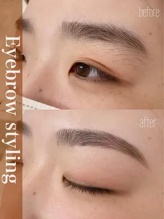 マツエク・マツパ アイブロウ HARUHARU hinano *のマツエク・マツパデザイン