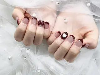 ネイル トップネイリスト Ribbon立川店のネイルデザイン