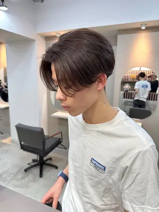 ショート カラー メンズ 木下 健心のヘアスタイル
