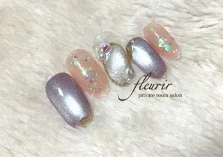 ネイル フルリール 【プライベートサロンのネイルデザイン