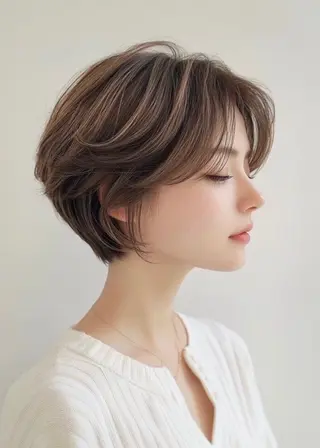 ショート なぎと/メンズ 撮影モデルのヘアスタイル