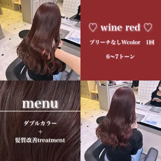 カラー 💙ハイトーン韓国風 色白ヘア💙manaのヘアスタイル