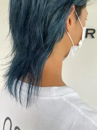 カラー メンズ 野田 カレンのヘアスタイル