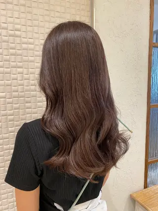 ミディアム カラー ヘアアレンジ 新宿メンズパーマ ヨモギダのヘアスタイル