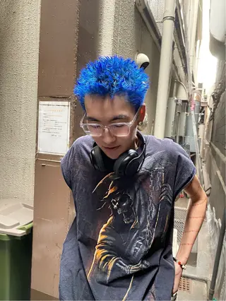 ショート カラー メンズ ✩似合わせカラー /レイヤー✩momoのヘアスタイル