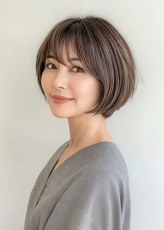 ショート nex the salon coall所属・🫧似合わせショート イシダ🫧のヘアスタイル