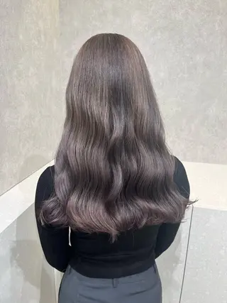 ロング カラー 韓国ヘア🇰🇷透明 感カラー/yui💞のヘアスタイル