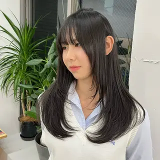 ロング レイヤー/ショート 遠藤光輝のヘアスタイル