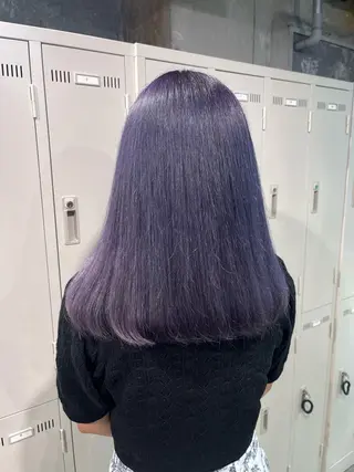 ロング I S所属・🌿透明感カラー 縮毛矯正✨かずきのヘアスタイル