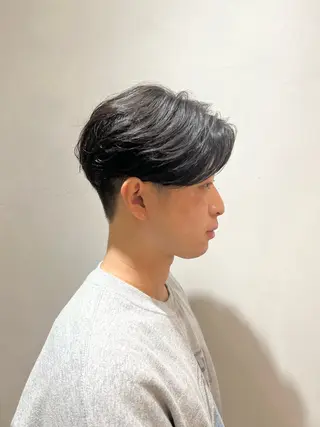 ミディアム メンズ 竹内 康浩のヘアスタイル